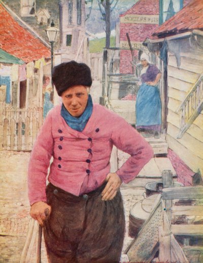 Un pescador holandés de Mortimer Ludington Menpes